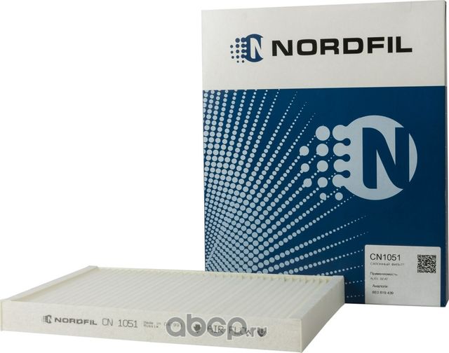 Фильтр салона угольный Audi A4  A6  Allroad  (Nordfil). Артикул cn1051k