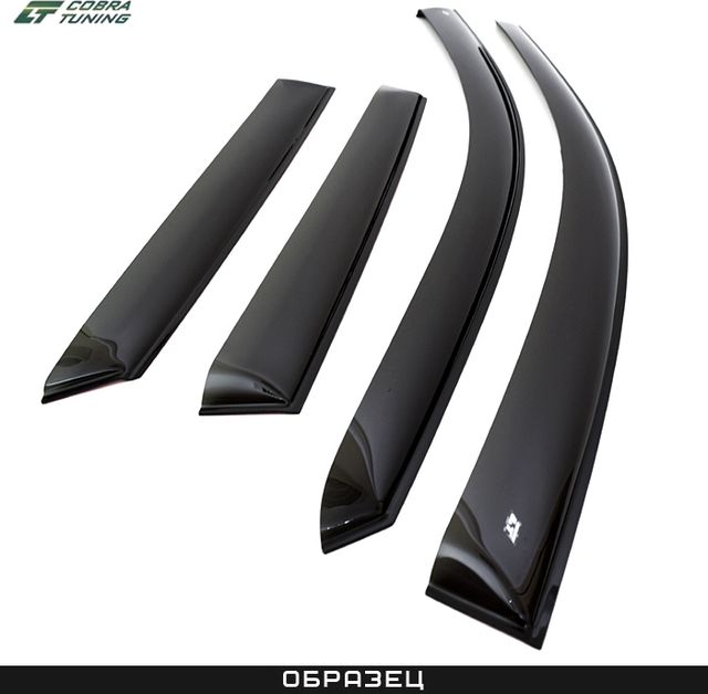 Дефлекторы Cobra Tuning широкие для окон Cadillac XT5 2016-2026. Артикул CE10916