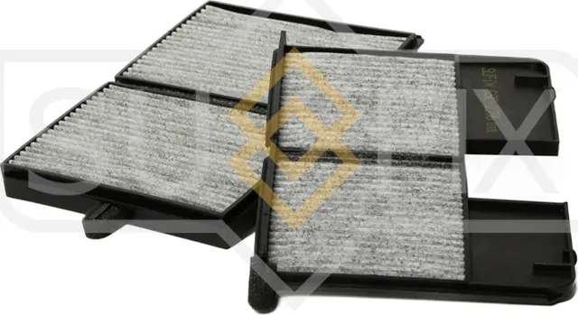 Фильтр салонный угольный (комплект 2 шт.) (Sufix). Артикул SSC-1096