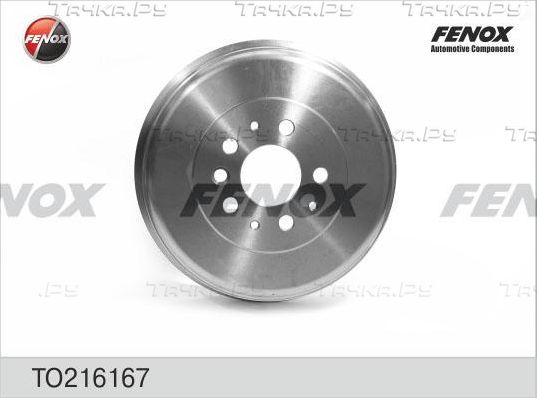 Тормозной барабан Fenox. Артикул TO216167