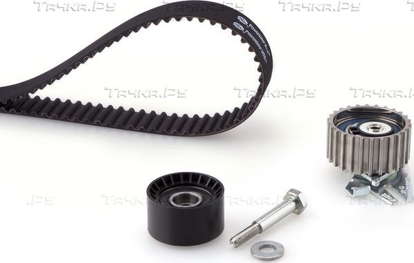 Ремень ГРМ с роликами (комплект) Gates PowerGrip® для Fiat Punto III Punto Evo 2009-2012. Артикул K015646XS