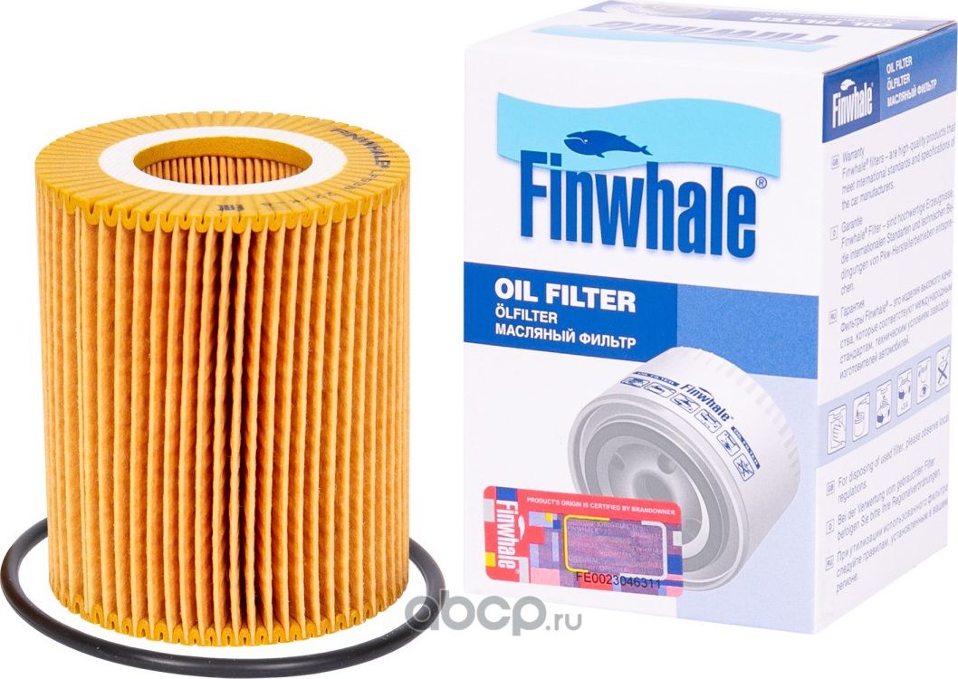 Фильтр масляный DISCOVERY (L319, L462), RANGE ROVER(L405, L320), VELAR(L560) (Finwhale). Артикул LF938