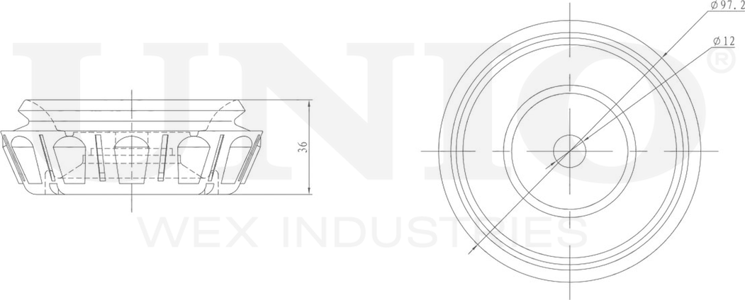 Опора амортизационной стойки (Unio). Артикул RMP-13157
