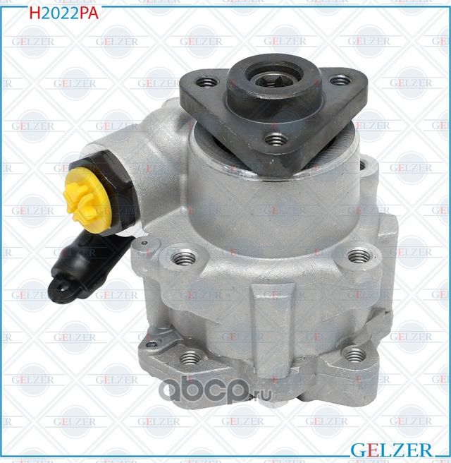 Насос ГУР Chevrolet Niva (2123) 2002-, Lada 2110/11/12, Lada Priora 2007- H2022P (Gelzer). Артикул H2022PA