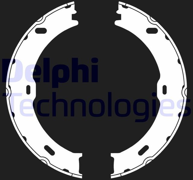 Тормозные колодки (стояночная тормозная система) Delphi. Артикул LS2018