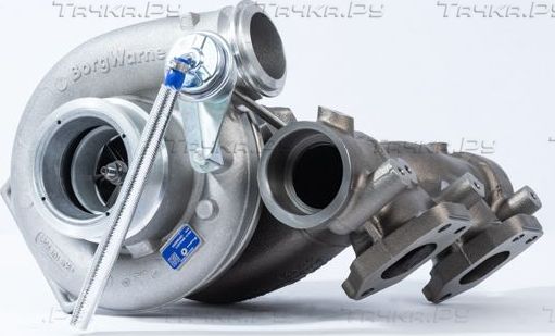 Турбина (турбокомпрессор) BorgWarner B3G для DAF XF 105 2005-2026. Артикул 13879980064