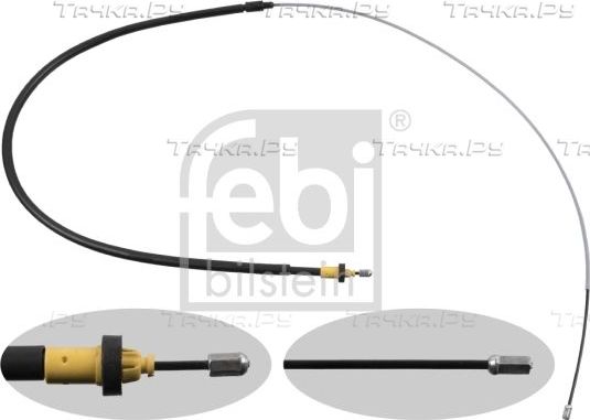 Трос ручника (тросик ручного тормоза) Febi Bilstein. Артикул 49626