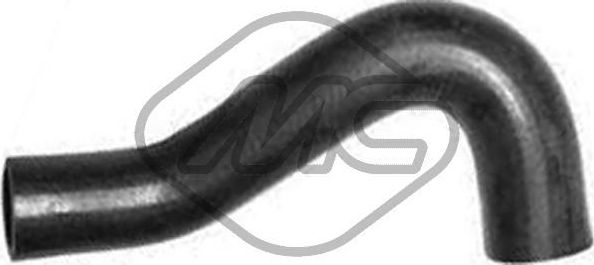 Патрубок радиатора (системы охлаждения) Metalcaucho. Артикул 08455