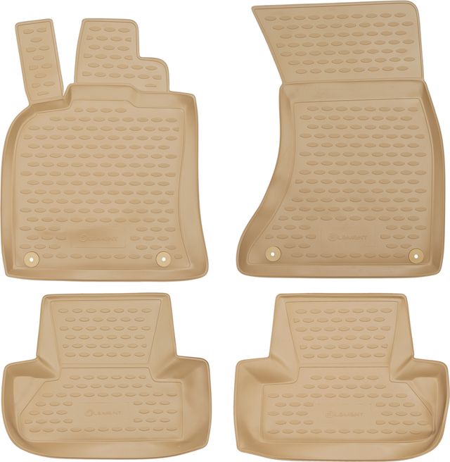 Коврики Element для салона Audi Q5 I 2008-2017 БЕЖЕВЫЕ. Артикул NLC.04.15.212