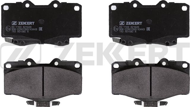 Тормозные колодки Zekkert передние для Great Wall Safe 2002-2006. Артикул BS-1103