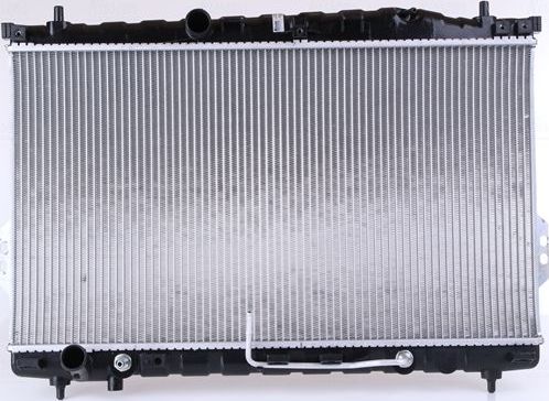 Радиатор охлаждения двигателя Nissens. Артикул 67033