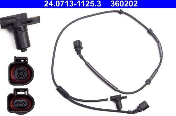 Датчик ABS ATE. Артикул 24.0713-1125.3