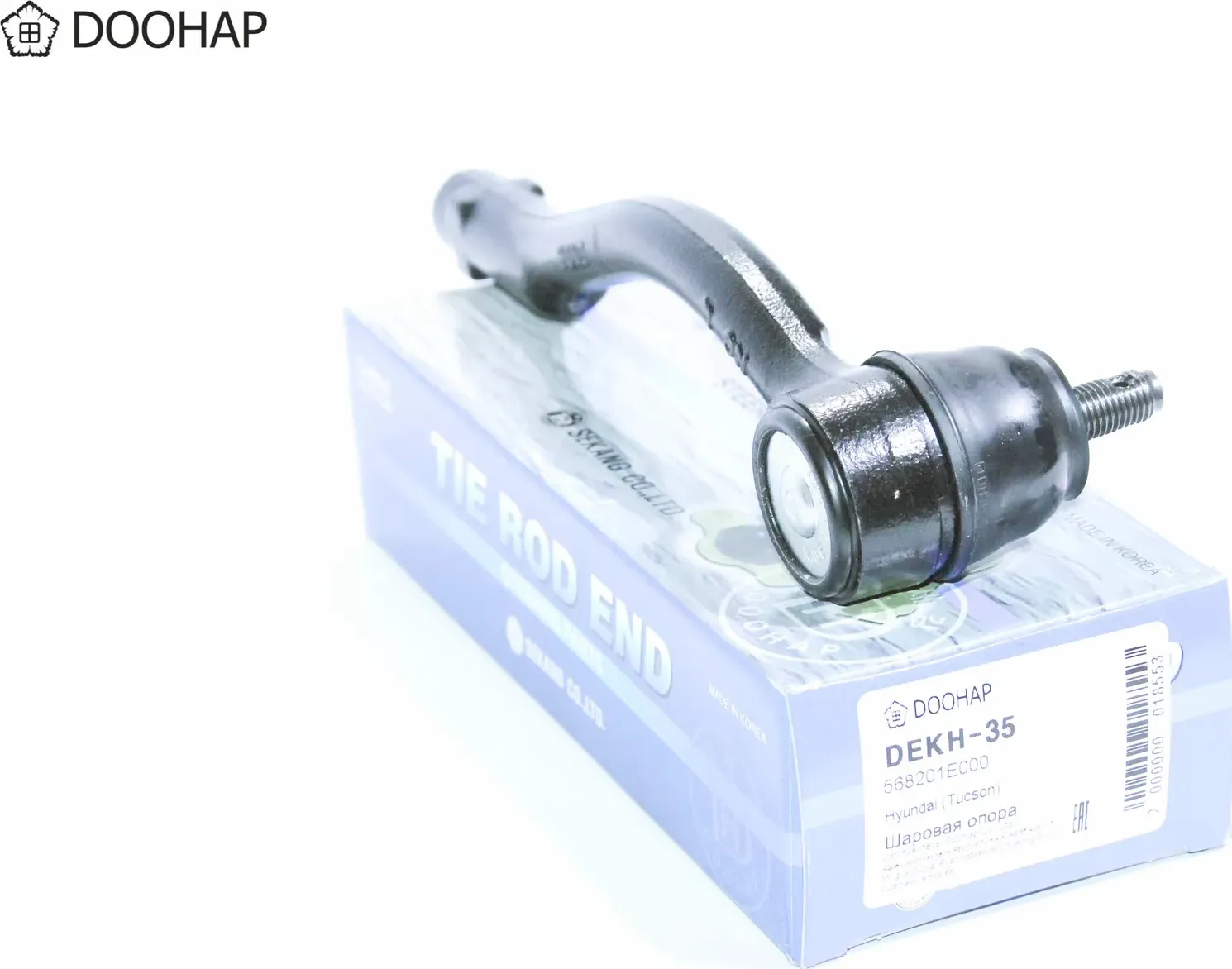 Наконечник рулевой тяги левый (Doohap). Артикул DEKH35