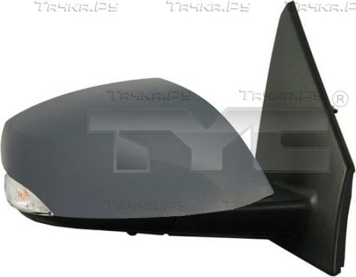 Зеркало боковое TYC левое для Renault Laguna III 2007-2015. Артикул 328-0142