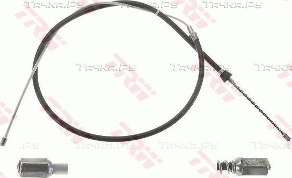 Трос ручника (тросик ручного тормоза) TRW. Артикул GCH454