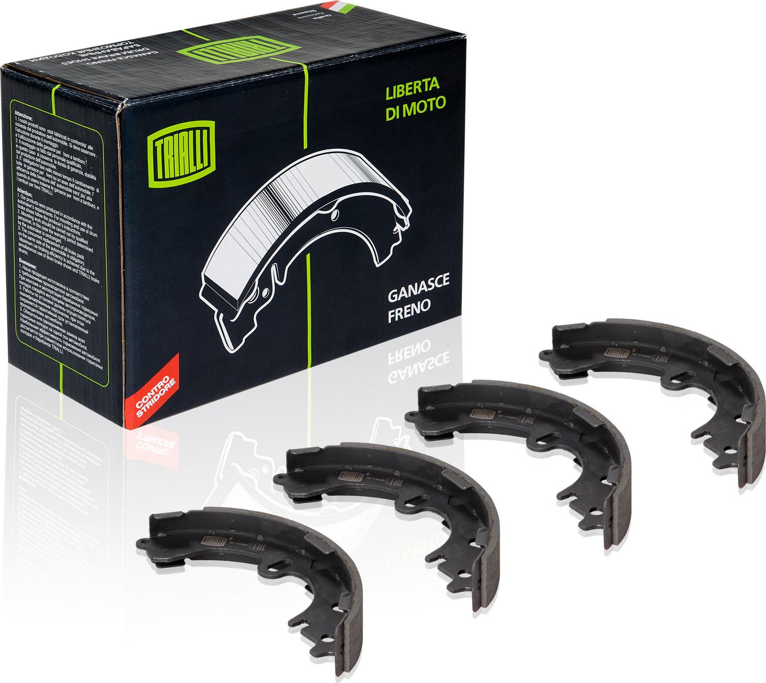 Тормозные колодки Trialli. Артикул GF 1905