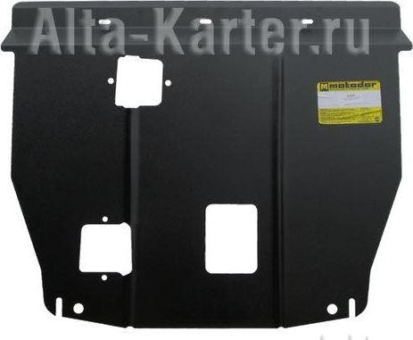 Защита Мотодор для картера, КПП Kia Sorento II рестайлинг 2012-2020. Артикул 01032