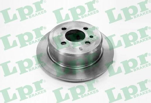 Тормозной диск LPR задний для BMW 3 II (E30) 1982-1994. Артикул B2131P
