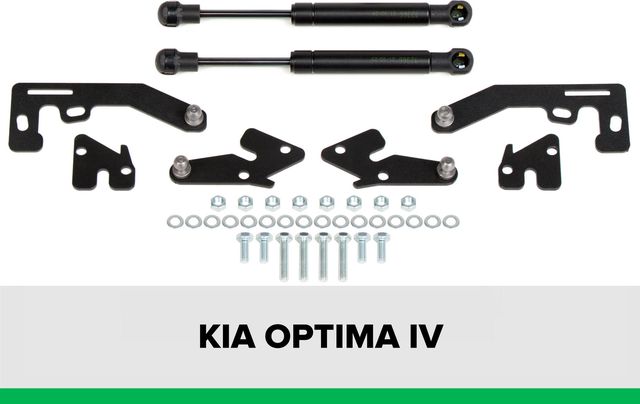 Амортизаторы (упоры) багажника Pneumatic для Kia Optima IV 2016-2020. Артикул AB-KI-OP04-00