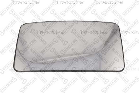Зеркальное стекло бокового зеркала Stellox. Артикул 87-30224-SX