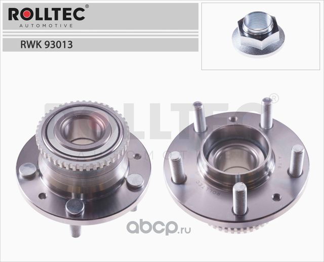 Подшипник ступицы задний (Rolltec). Артикул RWK93013