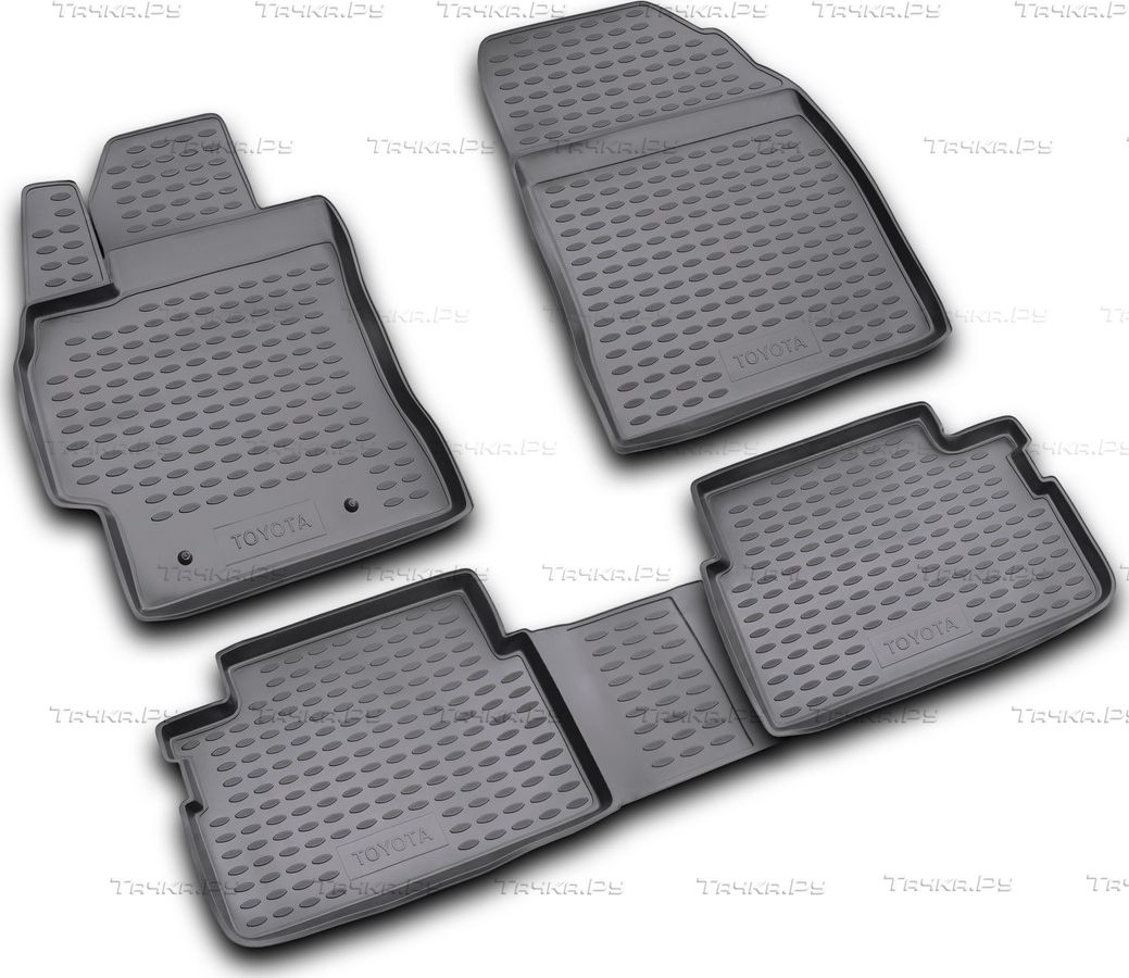 Коврики Element для салона Toyota Corolla E150 2007-2013 СЕРЫЕ. Артикул NLC.48.15.211k