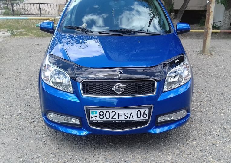 Дефлектор Vip-Tuning для капота Ravon Nexia R3 2016-2026. Артикул RV04