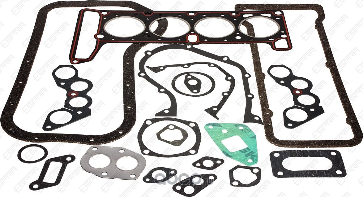 Комплект прокладок двигателя (76мм) (21 штук) (Espra). Артикул EG7110