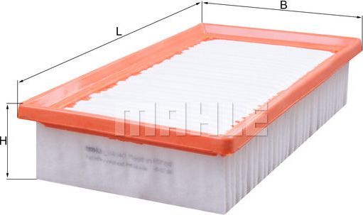 Воздушный фильтр Mahle для Kia Stonic 2018-2026. Артикул LX 4040