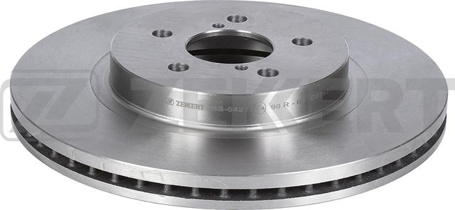 Тормозной диск Zekkert передний для Subaru XV II 2017-2026. Артикул BS-6421