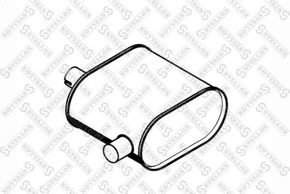 Глушитель Stellox. Артикул 82-03029-SX