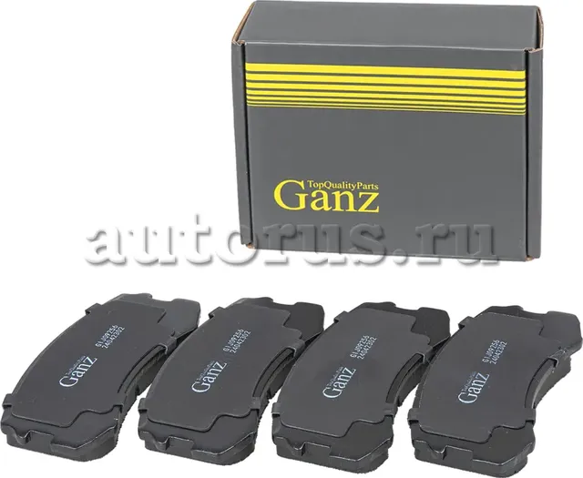 Колодки передние (Ganz). Артикул GIJ09256