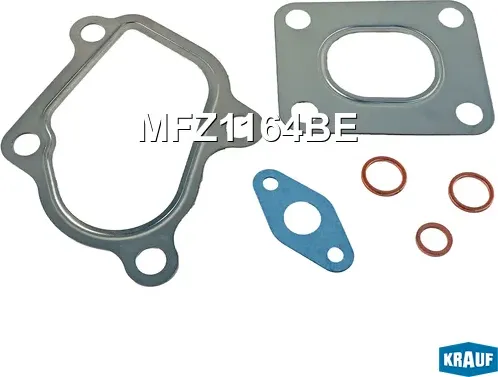 Комплект прокладок турбокомпрессора Krauf. Артикул MFZ1164BE