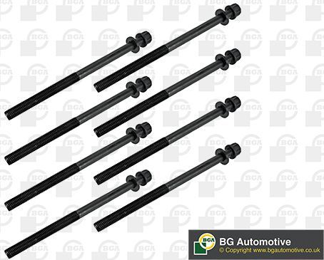 Комплект болтов ГБЦ BGA для Hyundai Accent II 2002-2005. Артикул BK3392