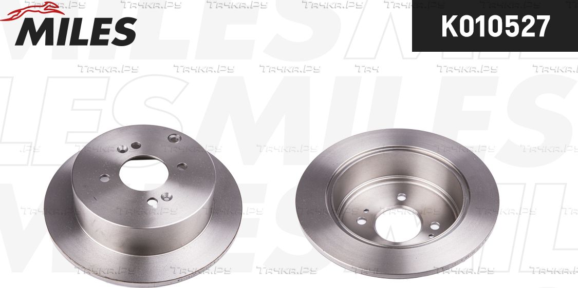 Тормозной диск Miles задний для Hyundai i20 I 2008-2015. Артикул K010527