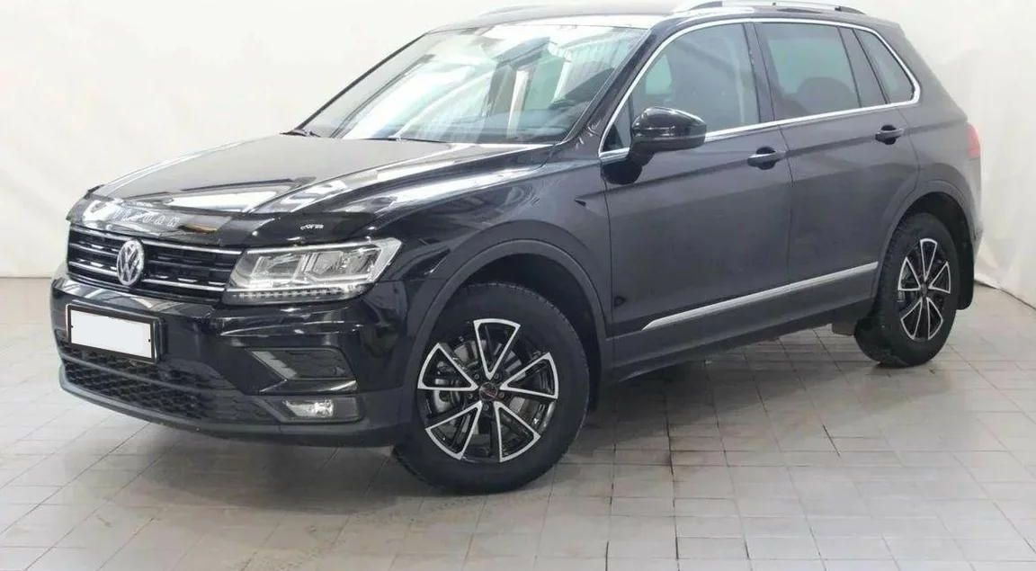 Дефлектор VT52 для капота Volkswagen Tiguan II 2017-2026. Артикул VW52VT