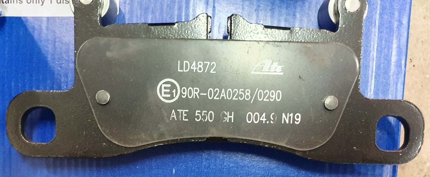 Тормозные колодки ATE Ceramic. Артикул 13.0470-4872.2