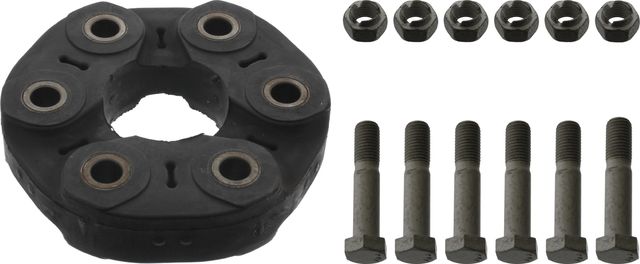 Крестовина карданного вала Febi Bilstein (резина/металл). Артикул 43470