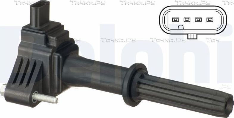 Катушка зажигания Delphi для Opel Karl 2015-2019. Артикул GN10883-12B1