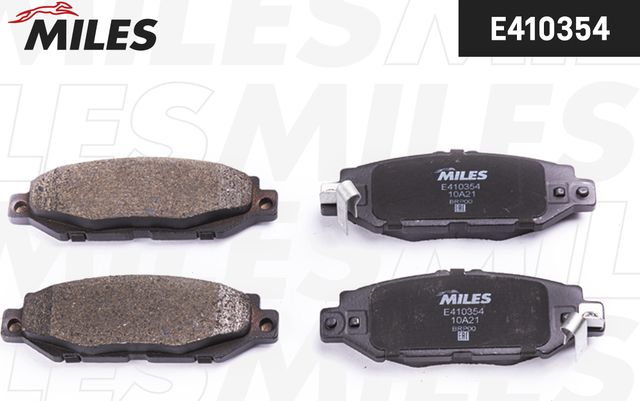 Тормозные колодки Miles (Low-Metallic). Артикул E410354