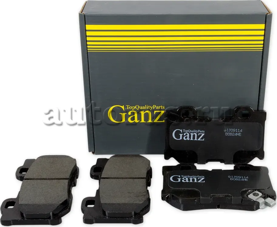 Колодки торм.зад. (Ganz). Артикул GIJ09114