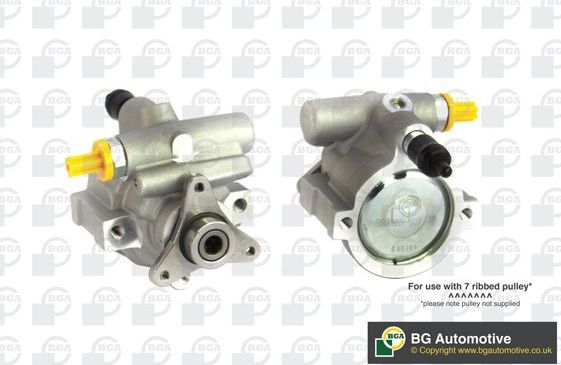 Насос ГУР BGA для Nissan Interstar 2002-2026. Артикул PSP6300