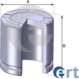 Поршень тормозного суппорта ERT (сталь). Артикул 150270-C
