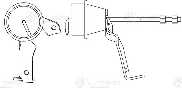 Актуатор (Luzar). Артикул LTC0903