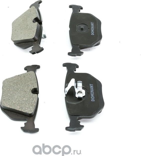 Колодки тормозные задние дисковые комплект (ceramic material) (Dominant). Артикул BW340216776937S