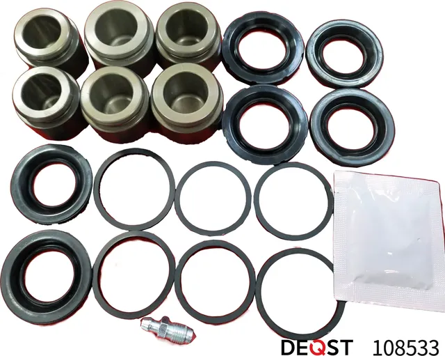 Ремкомплект тормозного суппорта переднего (для поршня O 44 mm, суппорт Brembo). (Deqst). Артикул 108533