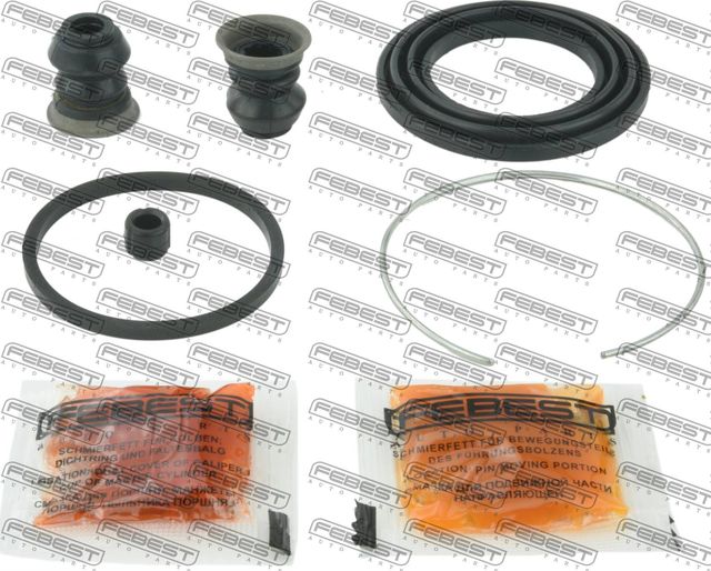 Ремкомплект тормозного суппорта Febest передний для Mitsubishi Colt VI (Z20/Z30) 2004-2012. Артикул 0475-Z21AF