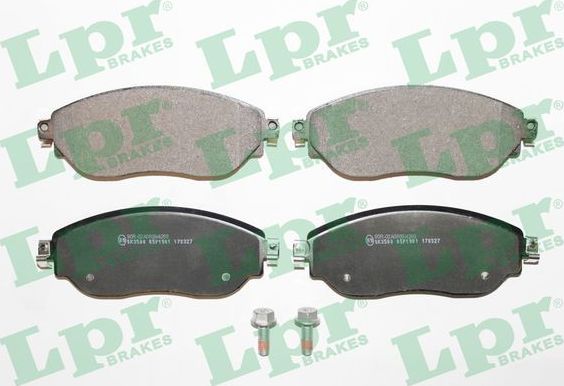 Тормозные колодки LPR. Артикул 05P1901