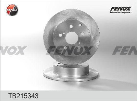 Тормозной диск Fenox. Артикул TB215343