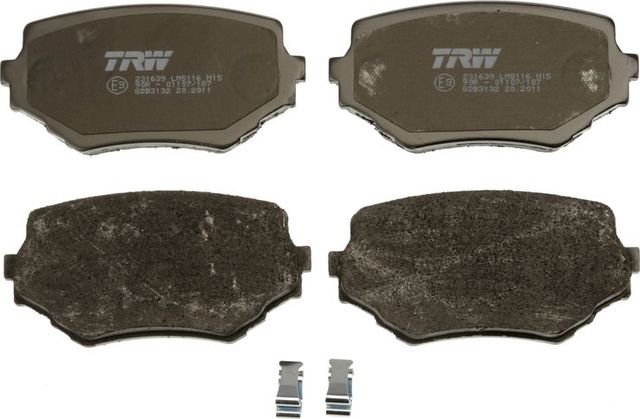 Тормозные колодки TRW COTEC. Артикул GDB3132